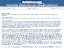 Tablet Screenshot of components.alldatasheet.com